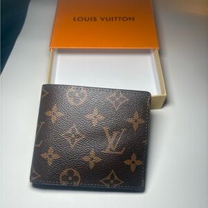 LV Dark Brown Monogram Card Holder